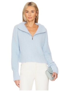 Camila Coelho Jaelyn Sweater (Baby Blue) Size XS